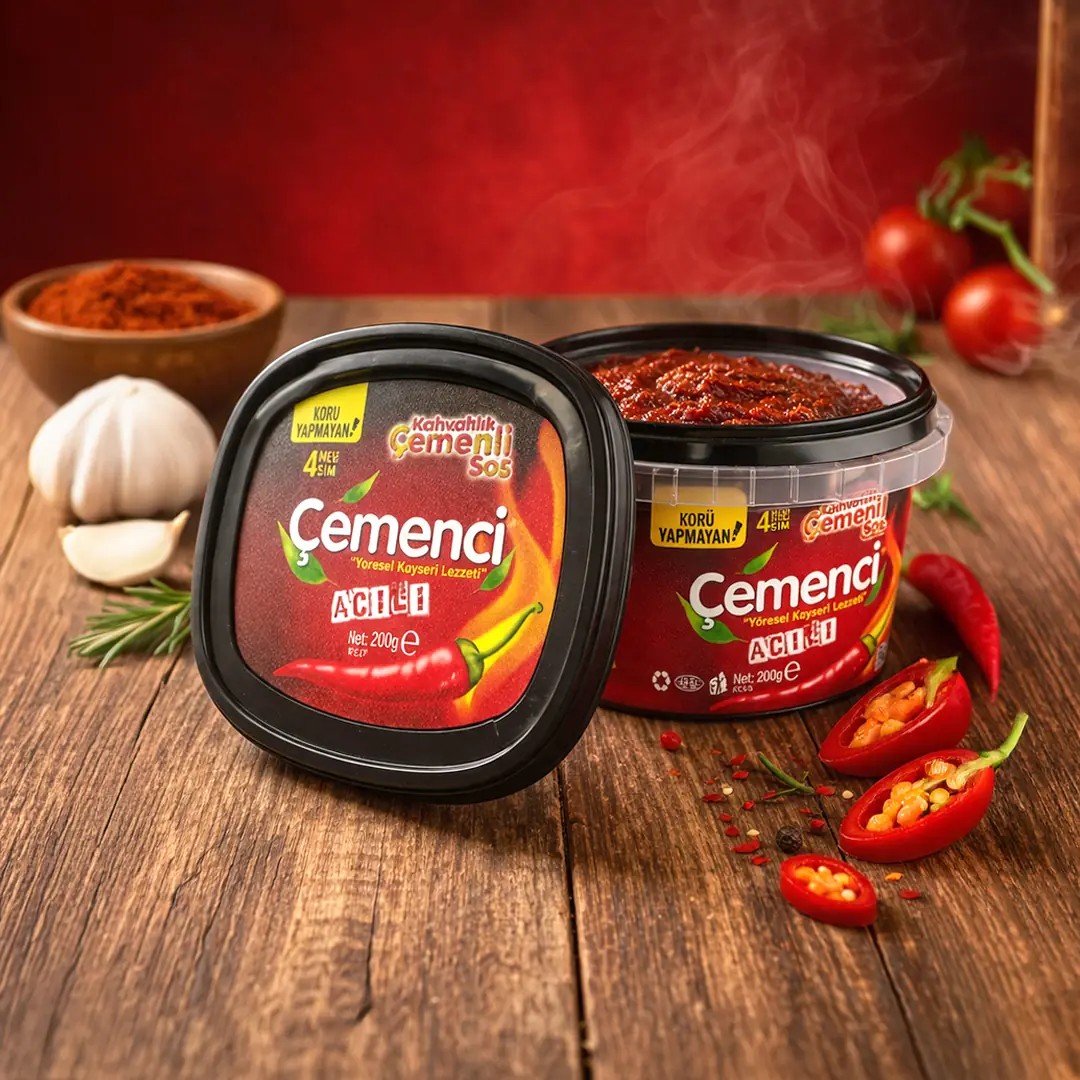Kahvaltılık Çemenli Sos 1